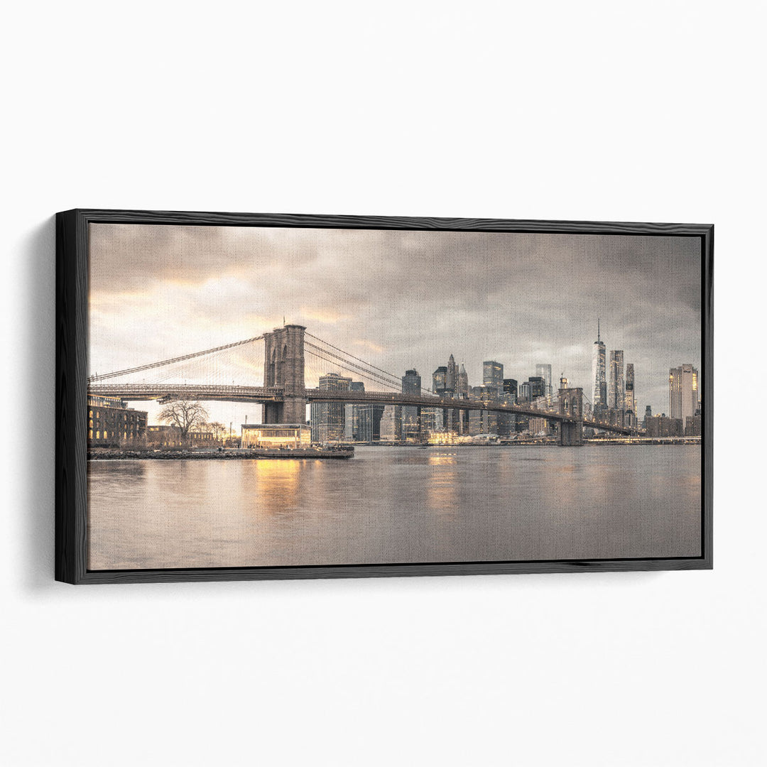 Brooklyn Bridge, New York - Canvas Print Wall Art