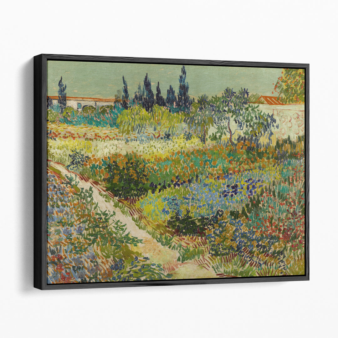 The Garden at Arles, 1888 - Canvas Print Wall Art