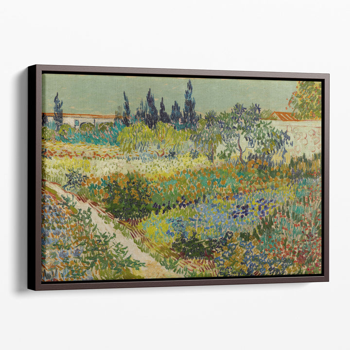 The Garden at Arles, 1888 - Canvas Print Wall Art