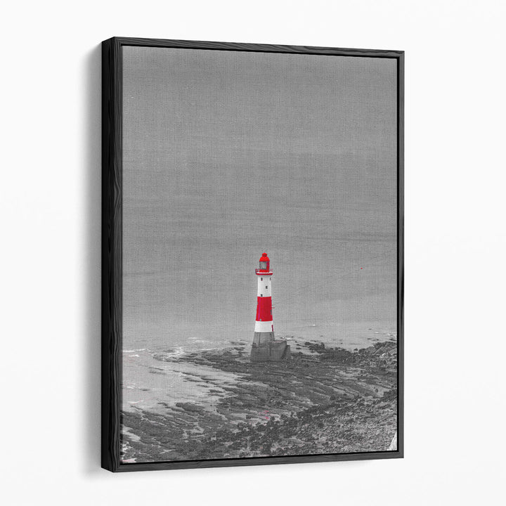 Beachy Head And Lighthouse, Eastbourne - Canvas Print Wall Art