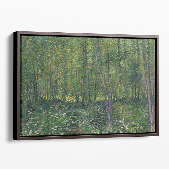 Trees and Undergrowth, 1887 - Canvas Print Wall Art