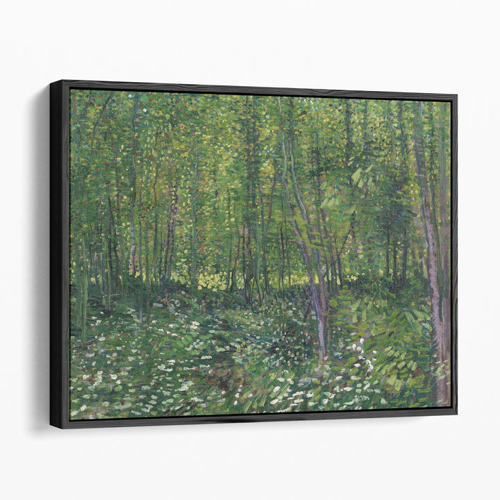Trees and Undergrowth, 1887 - Canvas Print Wall Art