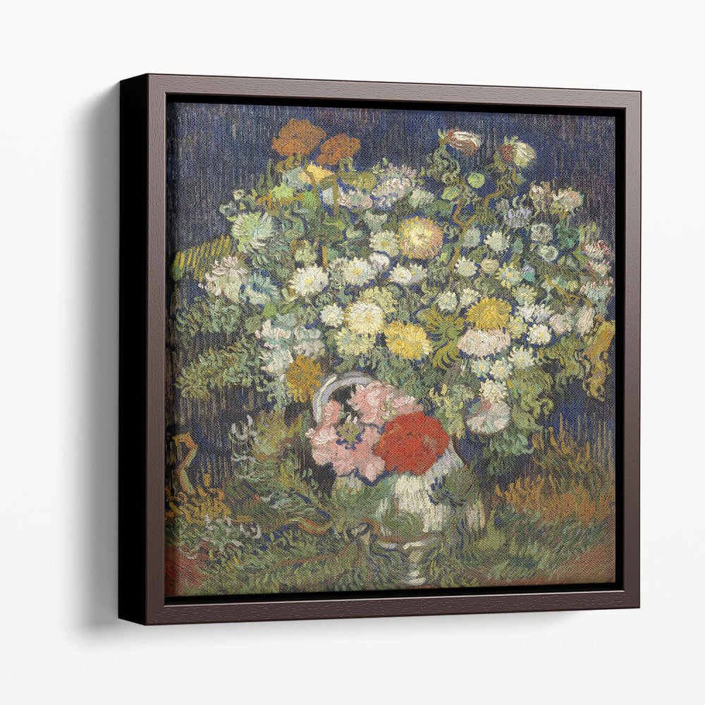 Bouquet Of Flowers In A Vase, 1890 - Canvas Print Wall Art