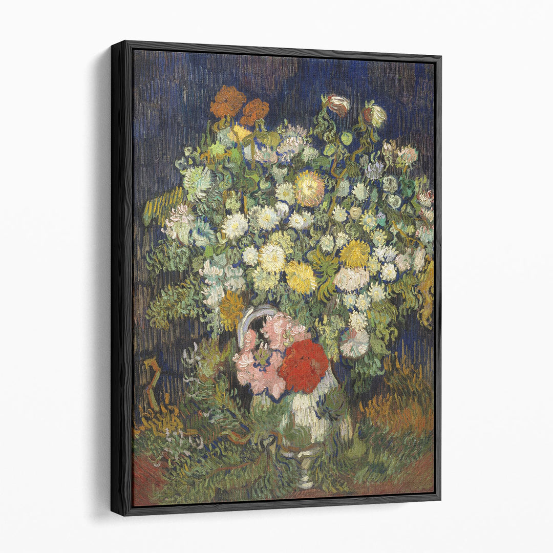 Bouquet Of Flowers In A Vase, 1890 - Canvas Print Wall Art