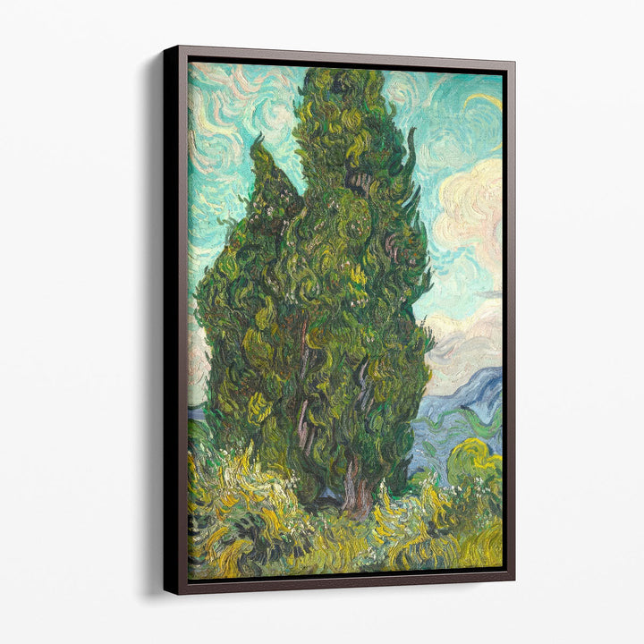 Cypresses I, 1889 - Canvas Print Wall Art