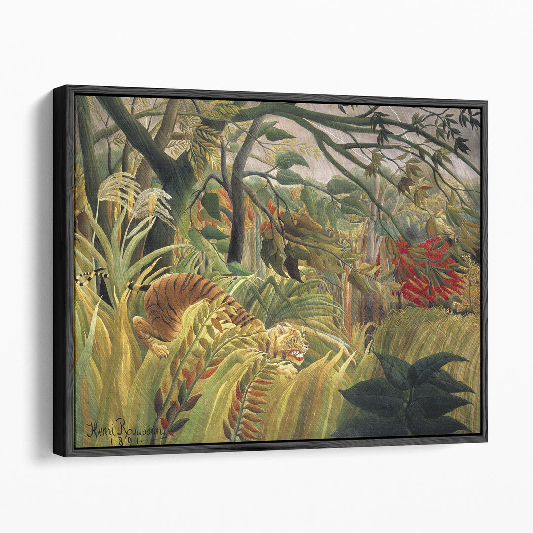 Tiger in a Tropical Storm, 1891 - Canvas Print Wall Art