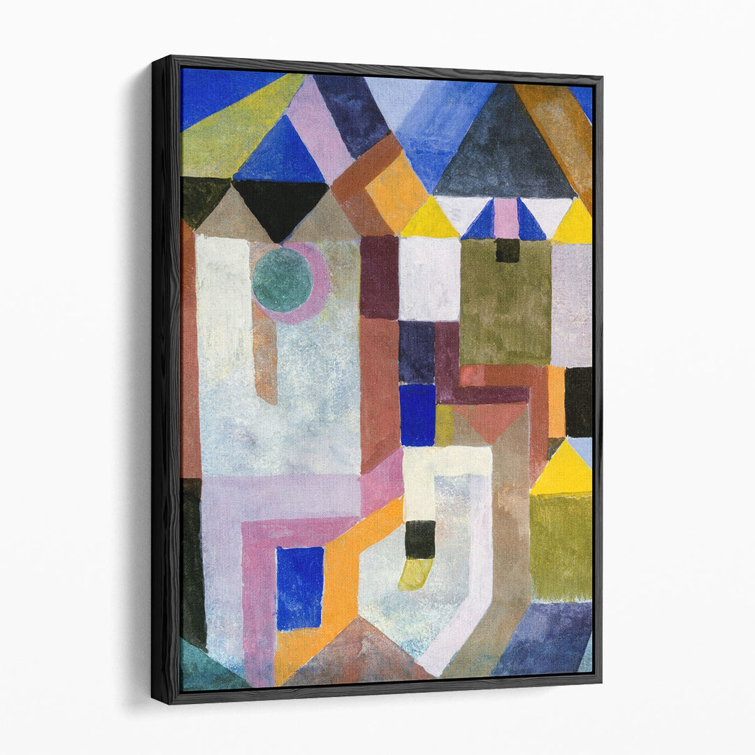 Colorful Architecture, 1917 - Canvas Print Wall Art