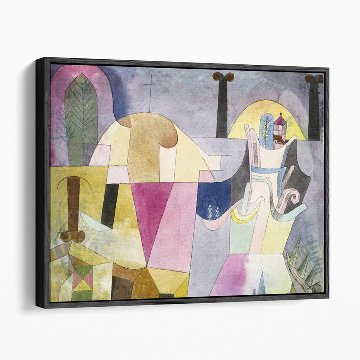 Black Columns In A Landscape, 1919 - Canvas Print Wall Art