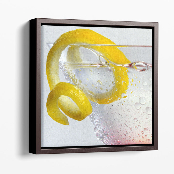 Lemon Twist - Canvas Print Wall Art