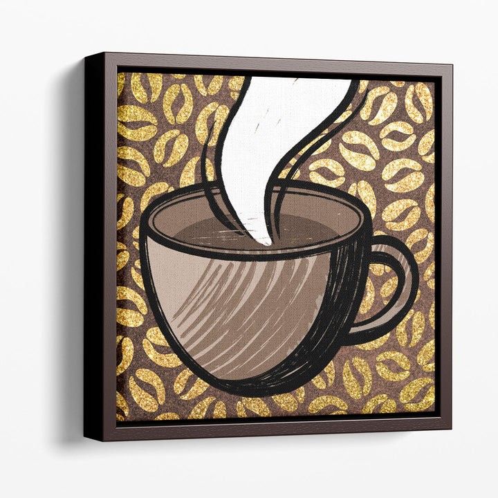Life After Coffee 1 - Canvas Print Wall Art