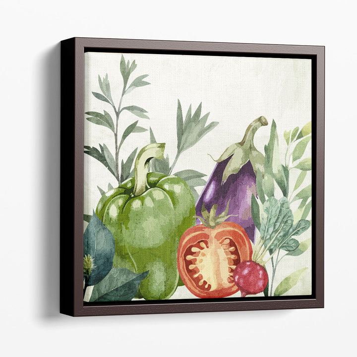 Veggie Farm 1 - Canvas Print Wall Art