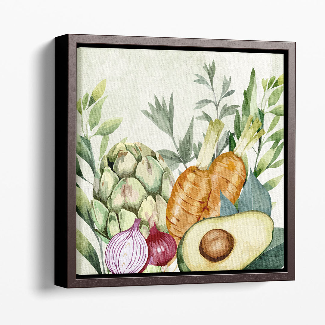 Veggie Farm 2 - Canvas Print Wall Art