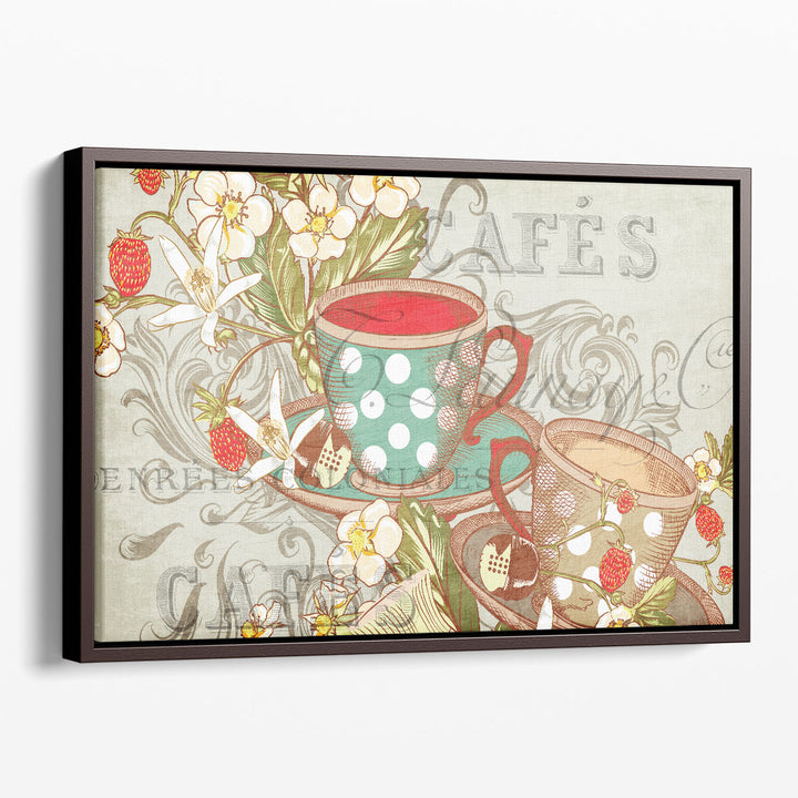 Coffee or Tea - Canvas Print Wall Art