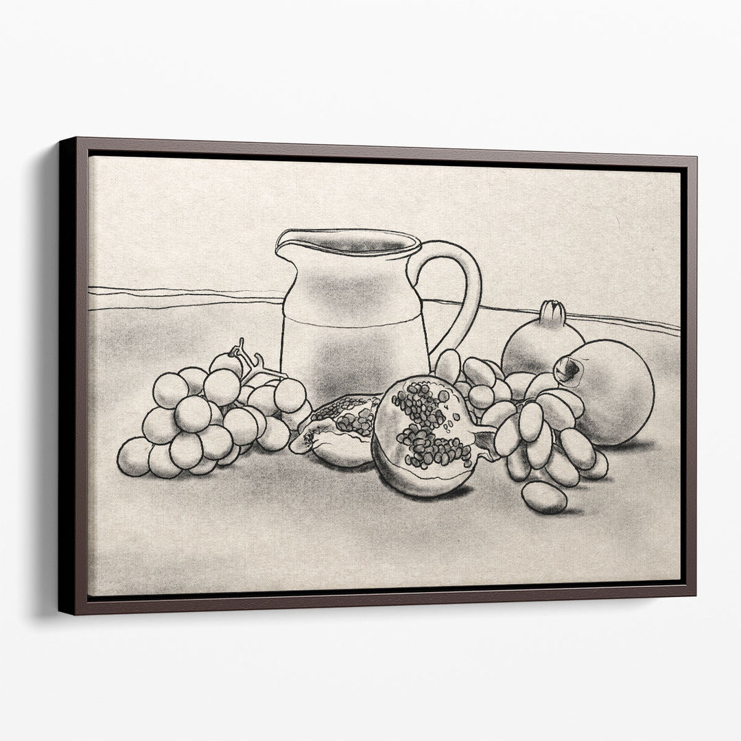 Fruits And Wine - Canvas Print Wall Art