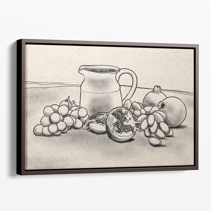 Fruits And Wine - Canvas Print Wall Art