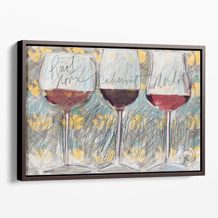 Wine 3 - Canvas Print Wall Art