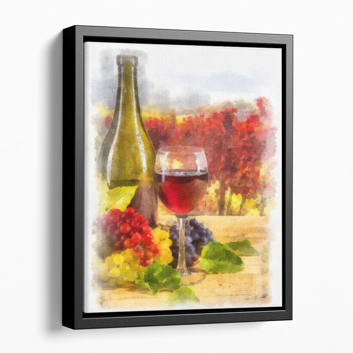 Wine II - Canvas Print Wall Art