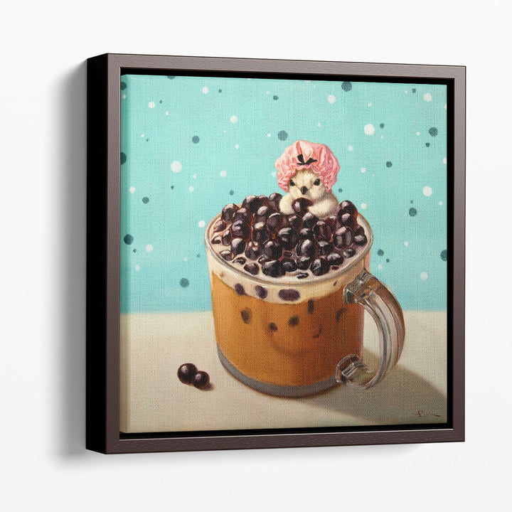 Boba Bath - Canvas Print Wall Art