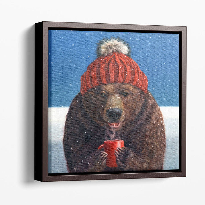 First Sip - Canvas Print Wall Art
