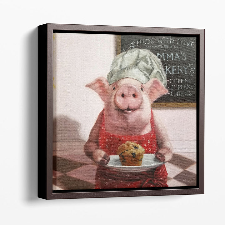Pinkies Bakery - Canvas Print Wall Art