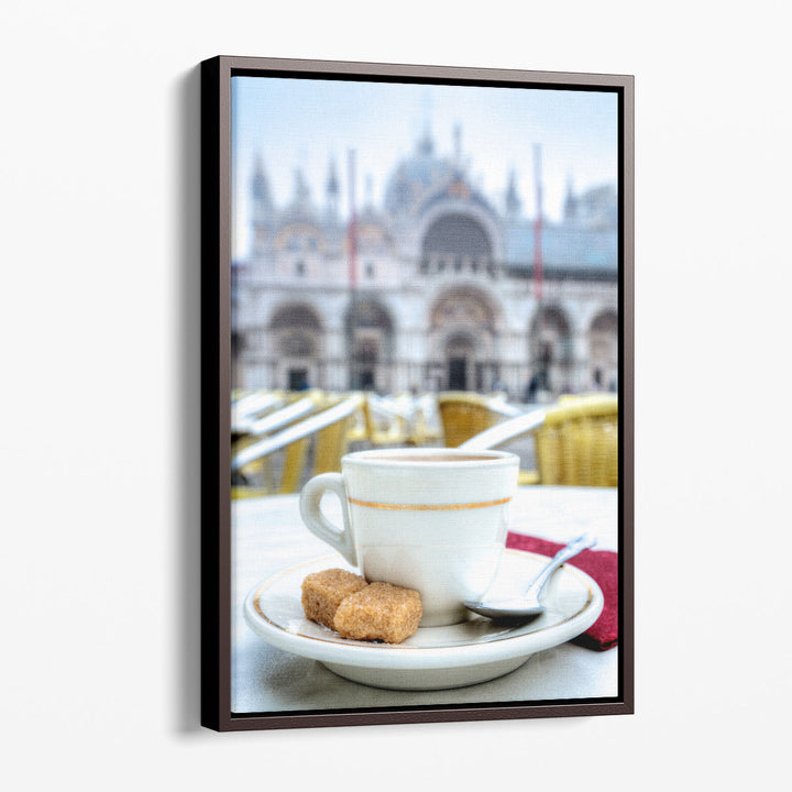 Caffe Piazza San Marco 2 - Canvas Print Wall Art