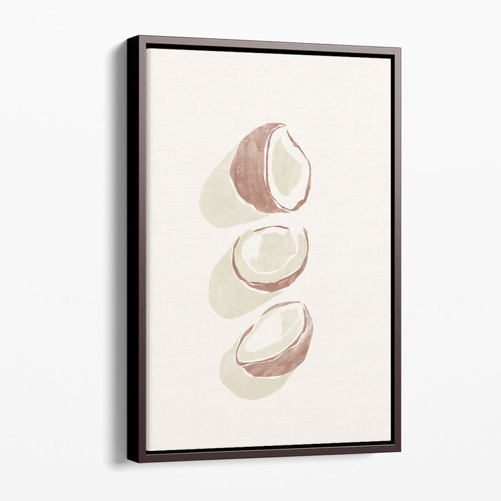 Tropical Coconuts - Canvas Print Wall Art