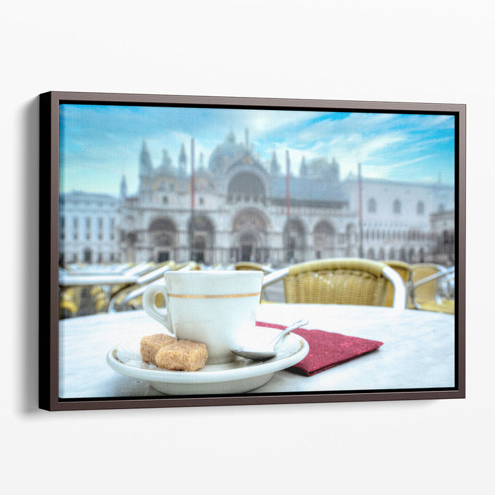 Caffe Piazza San Marco 1 - Canvas Print Wall Art