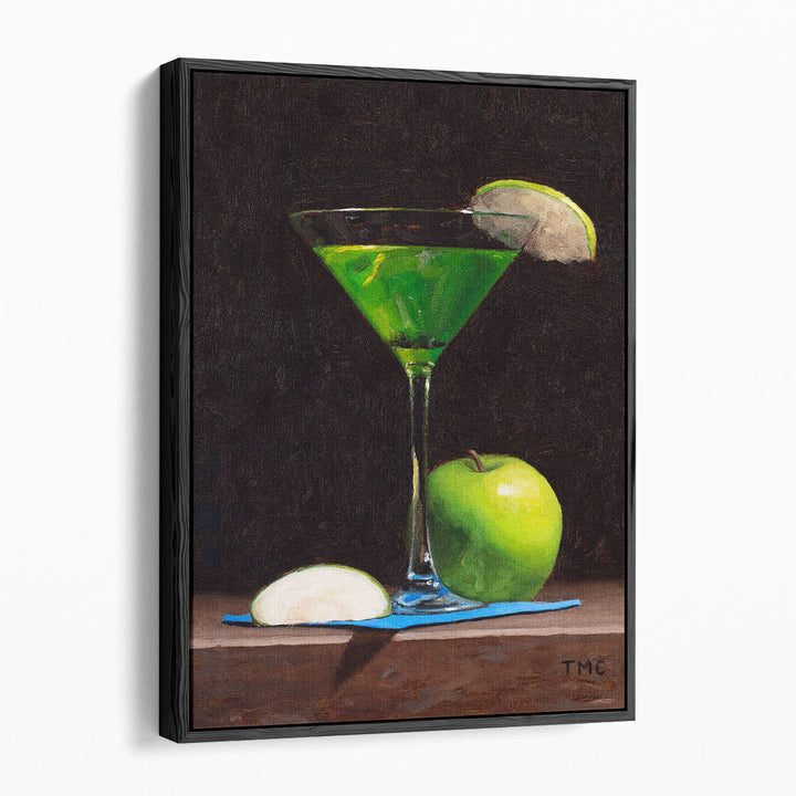 Sour Apple Martini - Canvas Print Wall Art