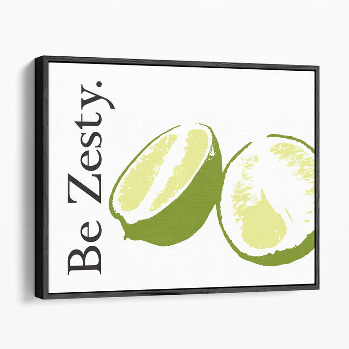 Be Zesty - Canvas Print Wall Art