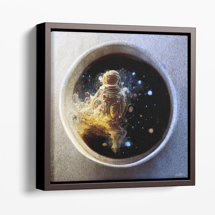 Astro Cruise 32 - Cup of Coffee - Canvas Print Wall Art