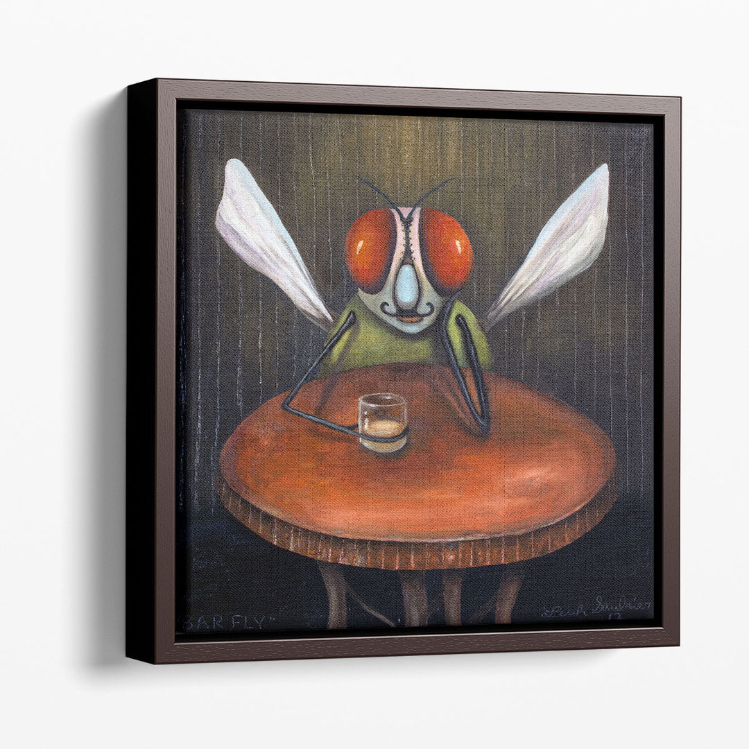 Bar Fly - Canvas Print Wall Art
