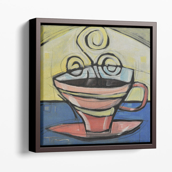 Coffee Cup 4 - Canvas Print Wall Art