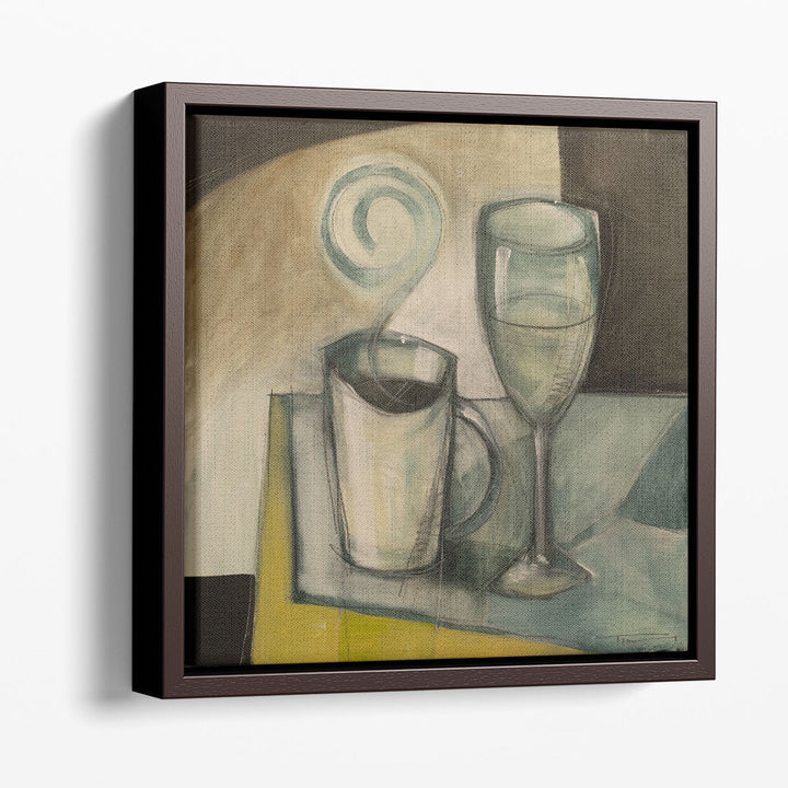 Coffee Wine - Canvas Print Wall Art