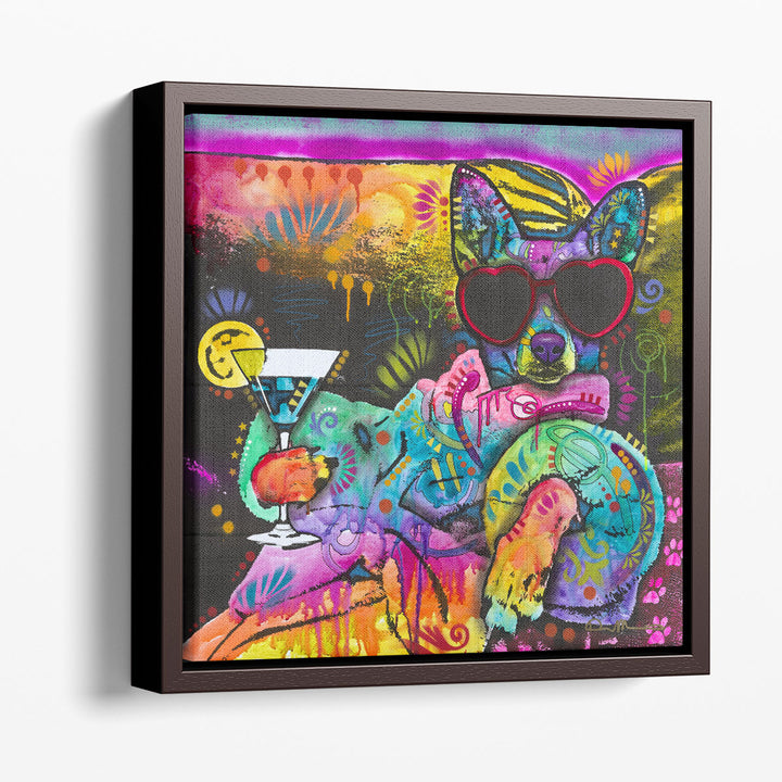 Cool Pup 2 - Canvas Print Wall Art