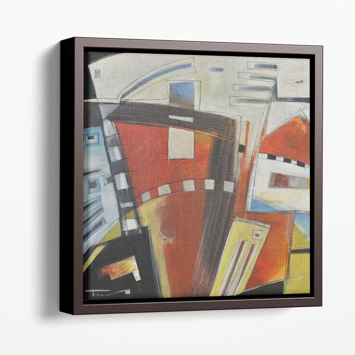 Spontaneous Consumption Of Nacho Cheese Chips - Canvas Print Wall Art