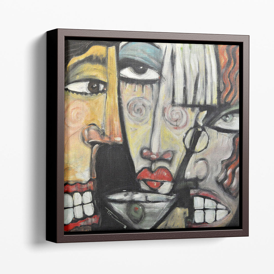 Large Abstract Wall Art for Kitchen – bold sweeping canvas design