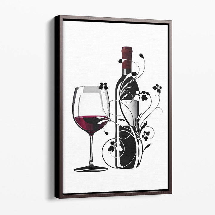 Modern Black and White Art stark contrast