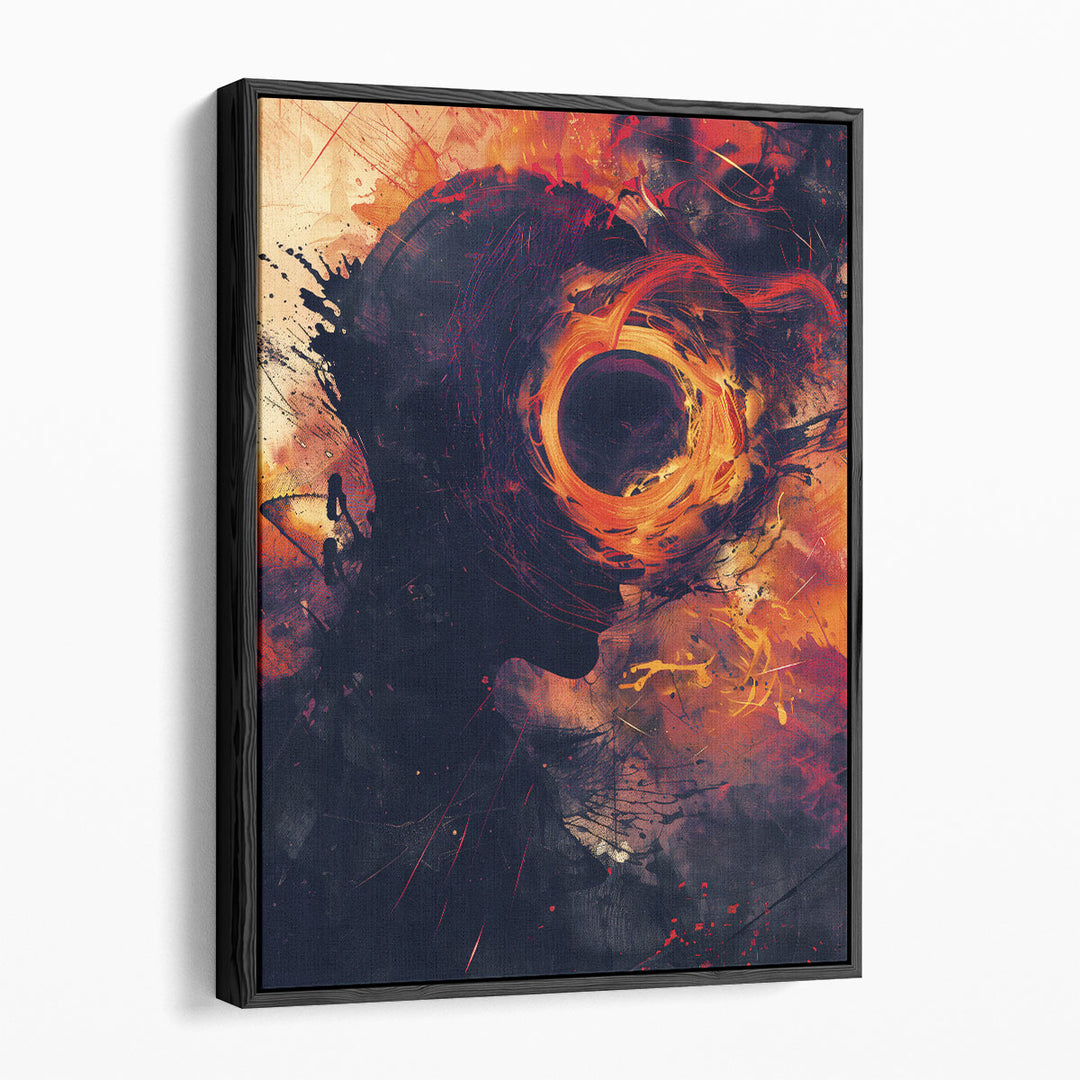 Eclipse Of The Mind - Canvas Print Wall Art