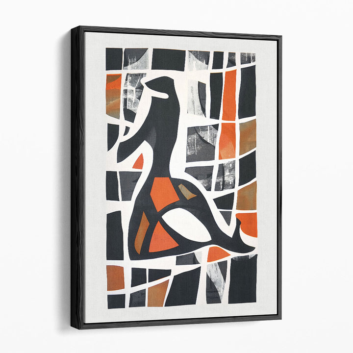 Geometric Aviary - Canvas Print Wall Art