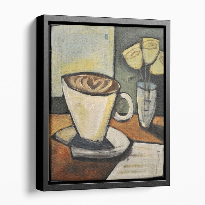 Still Life Flower Wall Decor – ceramic vase display