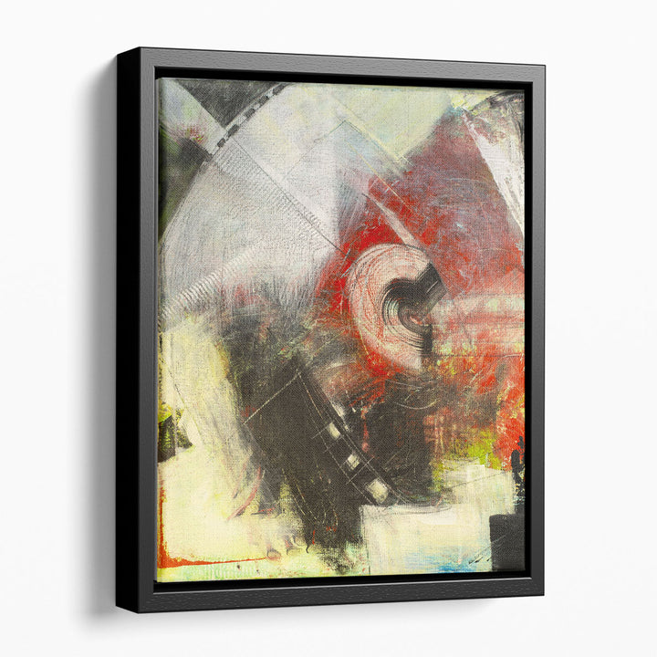 Large Abstract Wall Art for Kitchen bold brushstroke design