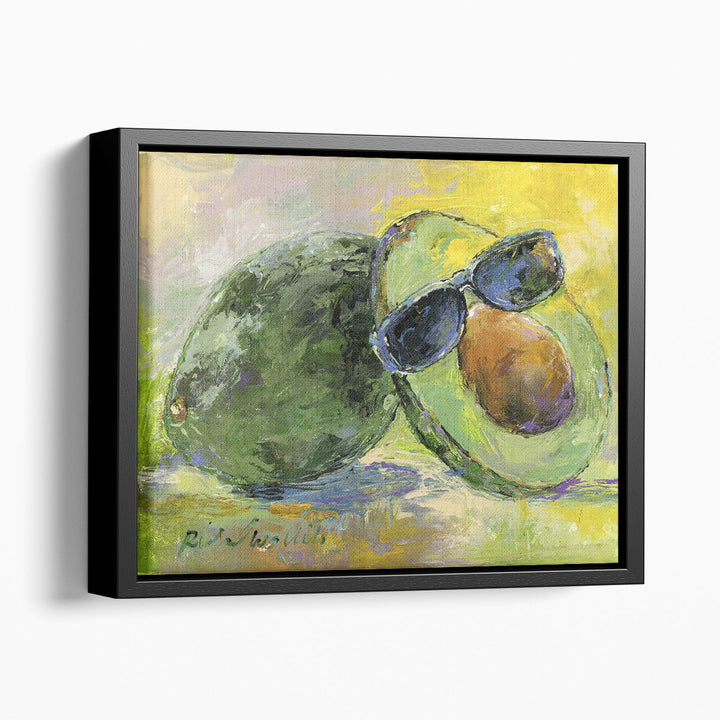 Funny Childrens Art Prints avocado illustration
