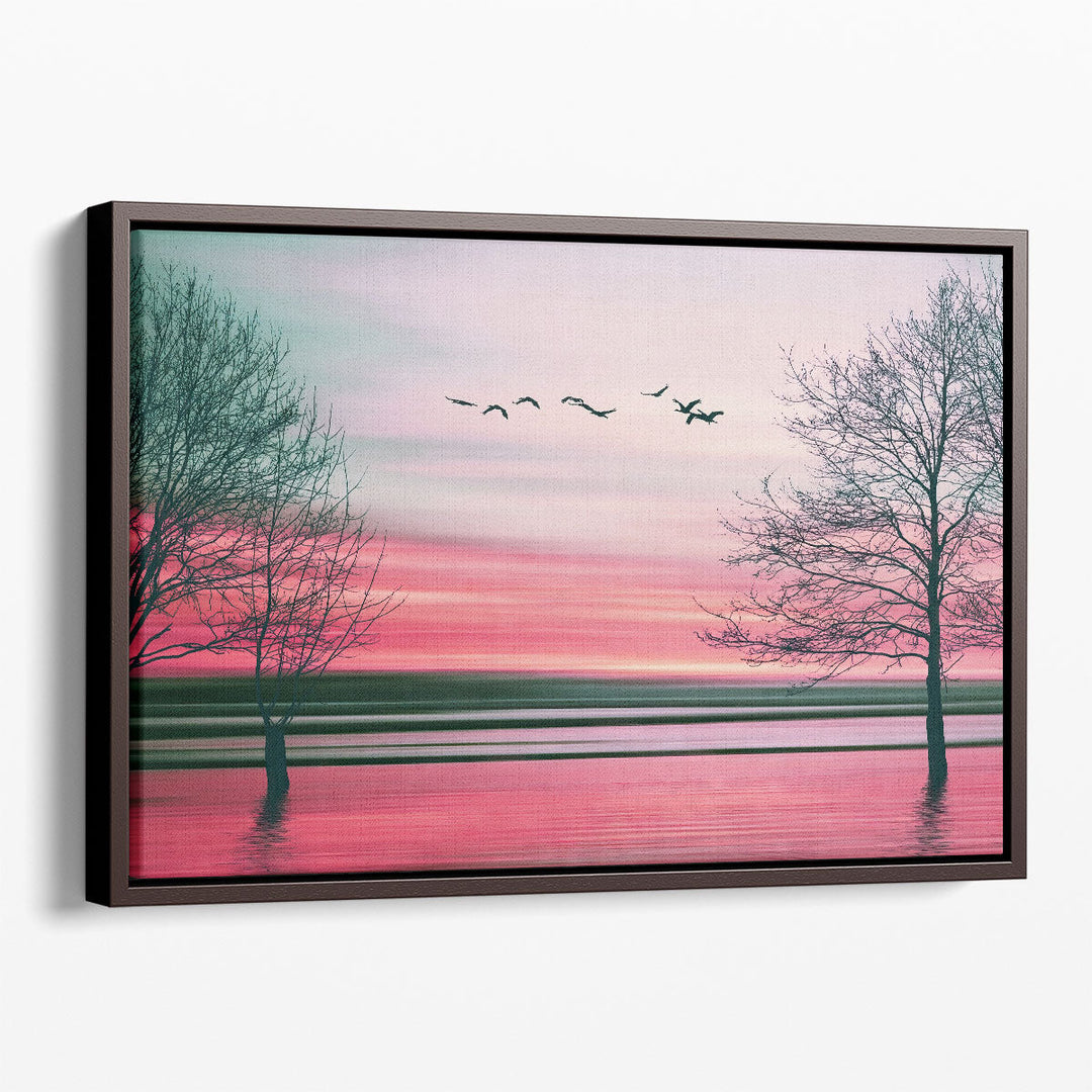 A Lazy Evening - Canvas Print Wall Art