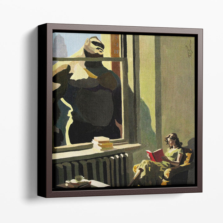 A Good Book - Canvas Print Wall Art