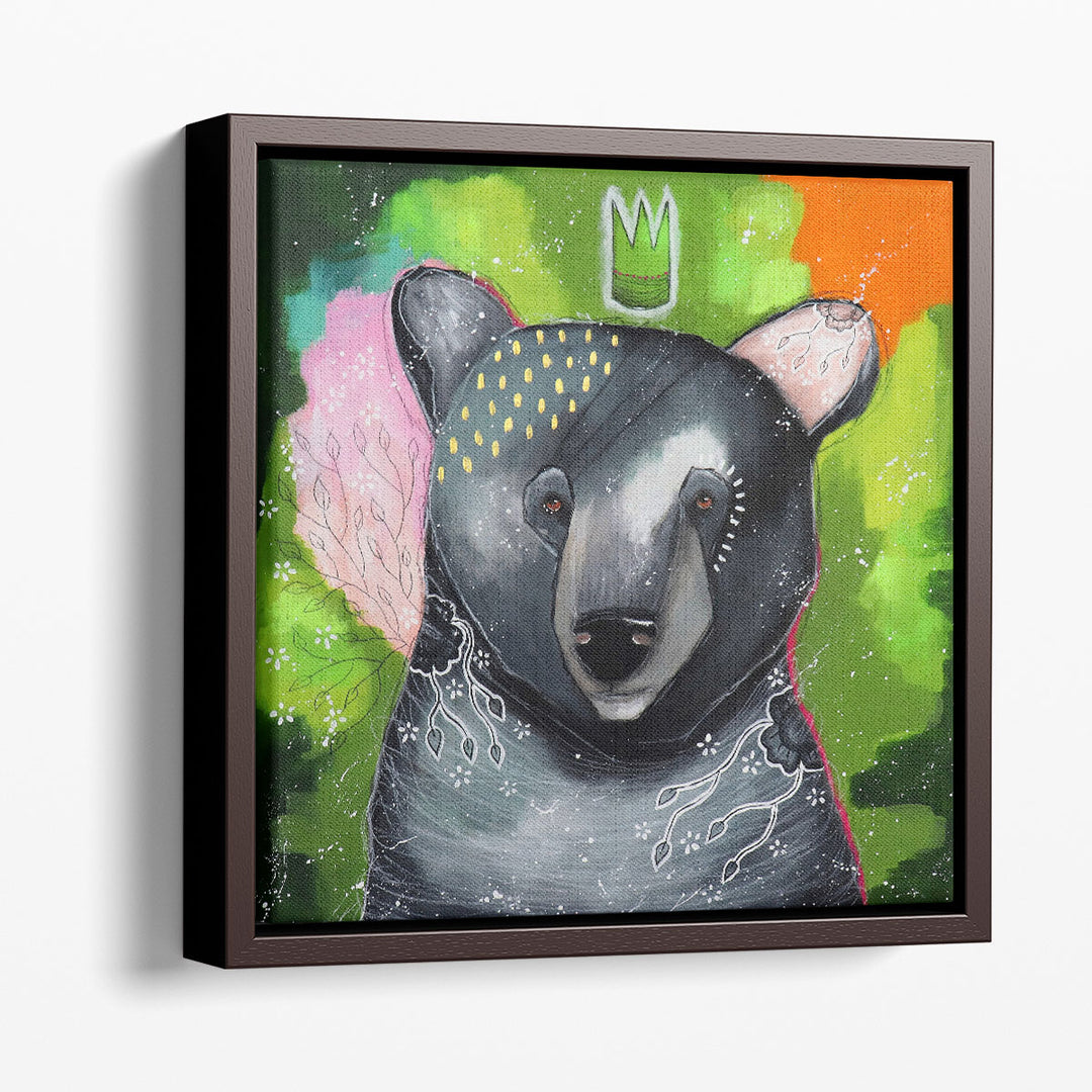 A Curious Companion - Canvas Print Wall Art