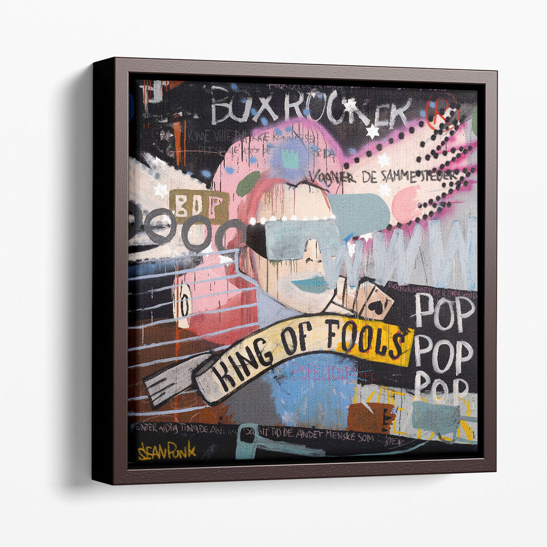 King of Fools - Canvas Print Wall Art