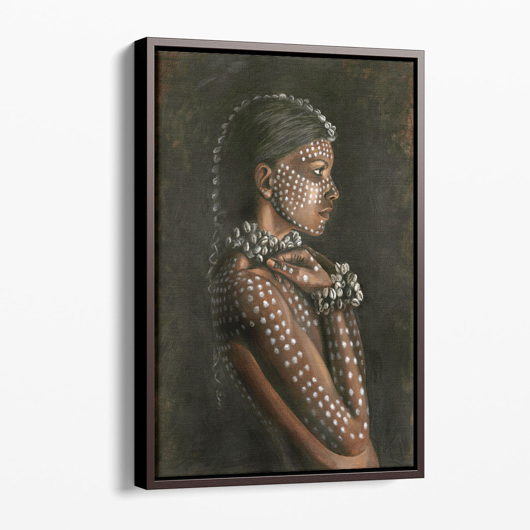 Tribal Woman - Canvas Print Wall Art