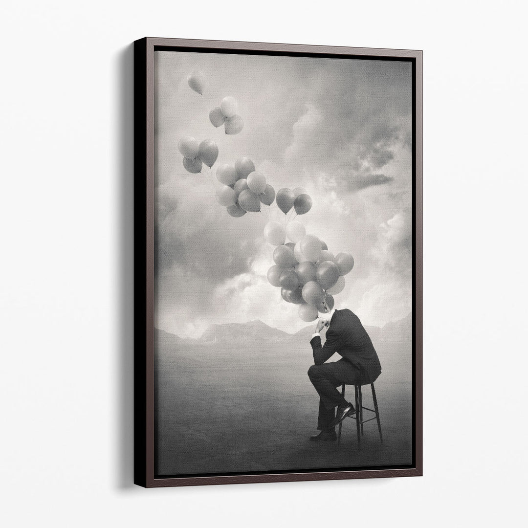 Think - Canvas Print Wall Art