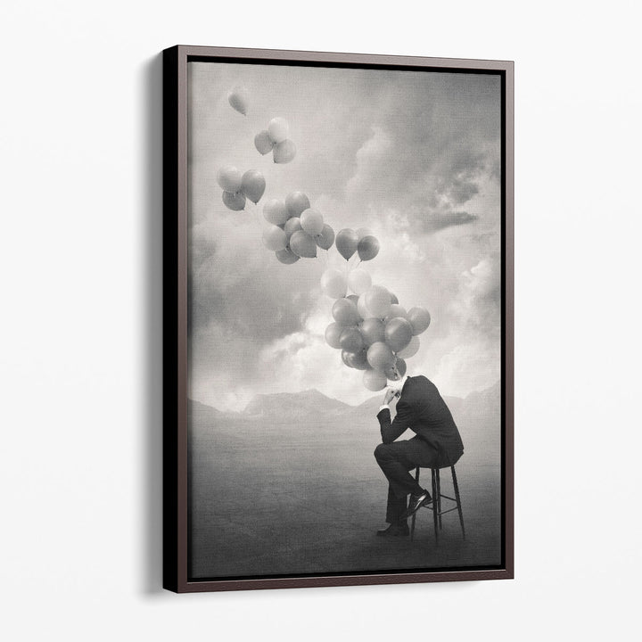 Think - Canvas Print Wall Art
