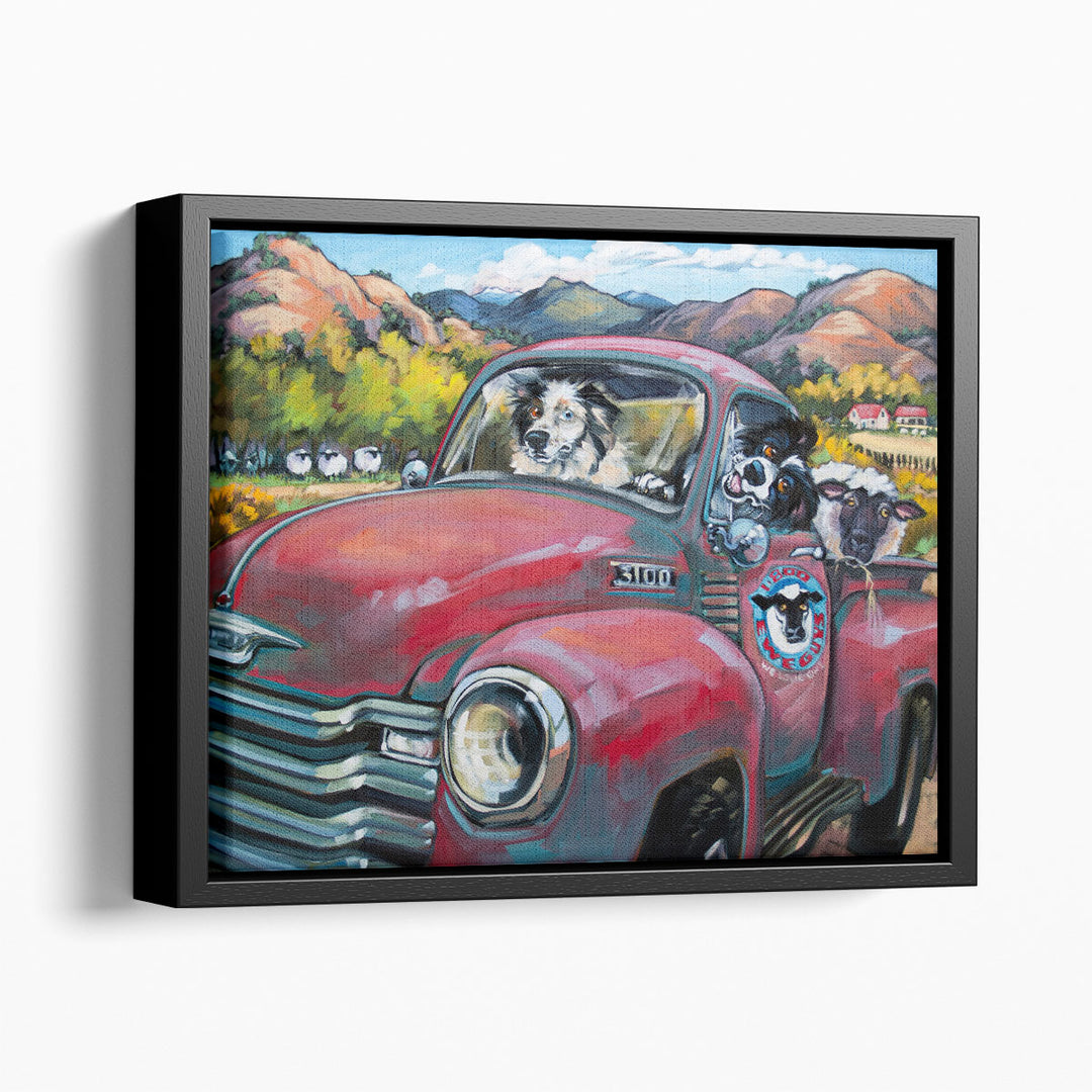 1-800 Ewe Guys - Canvas Print Wall Art